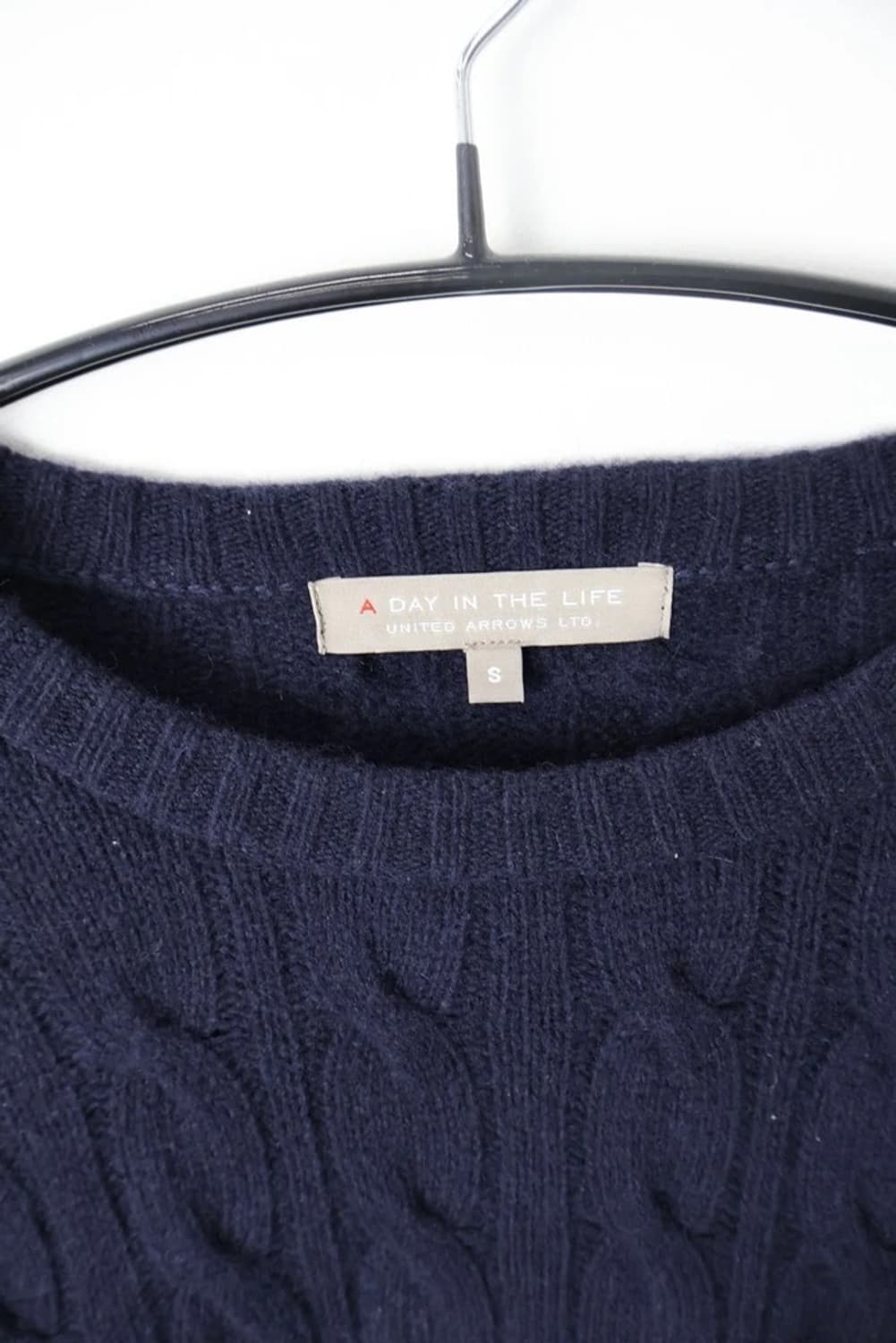 UNITED ARROWS Cable Knit Sweater 상품이미지3
