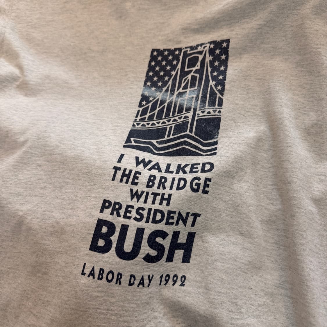 부시대통령 스크린스타 USA 미국빈티지 1992 XL 상품이미지2