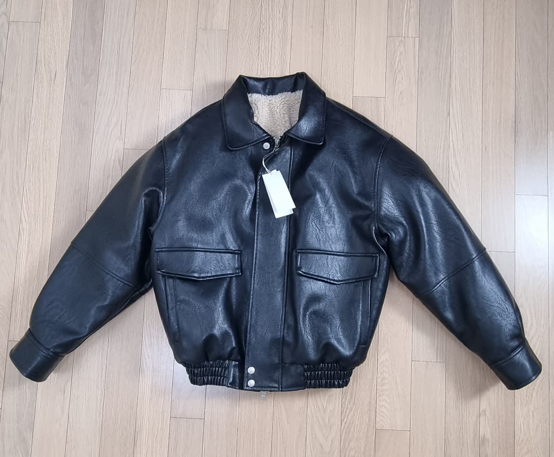 라퍼지 아워맨 버핑레더 양털 자켓 S _ 남성 상품이미지1