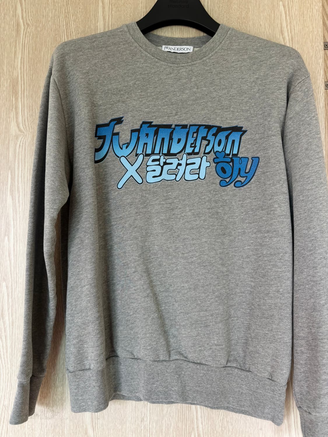 JW Anderson JW앤더슨 달려라하니 그레이 맨투맨 상품이미지6