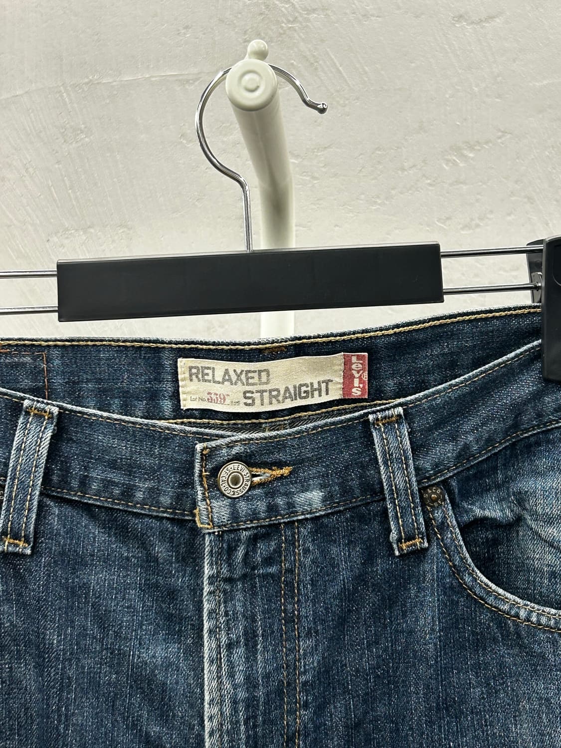 리바이스(LEVIS) 스트레이트 데님 진청 상품이미지4