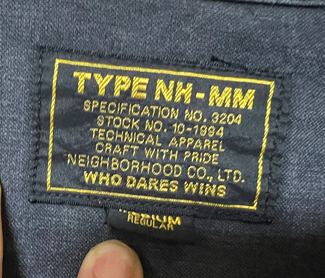 네이버후드 17AW MIL-BDU 워시드 밀리터리 남자 셔츠자켓 M 95 상품이미지3