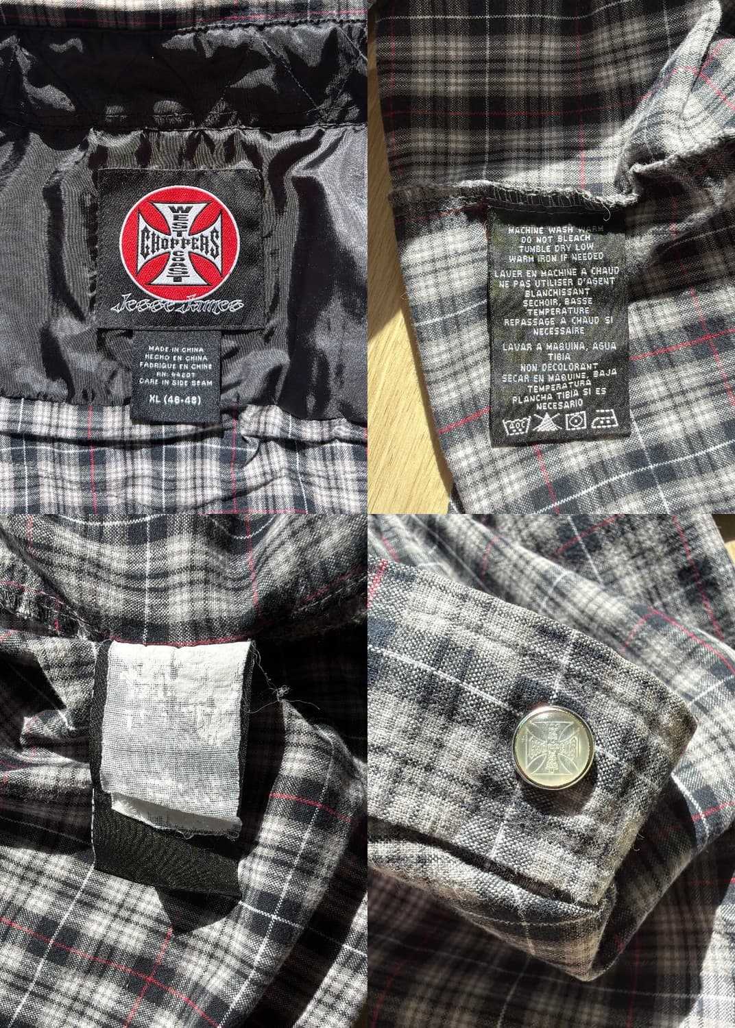 웨스트코스트차퍼 2000‘s 아이언크로스 웨스턴 셔츠 상품이미지10