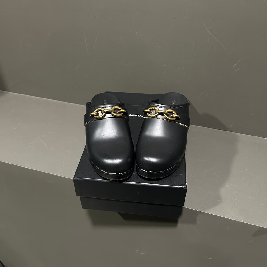 생로랑 체인 뮬 상품이미지6