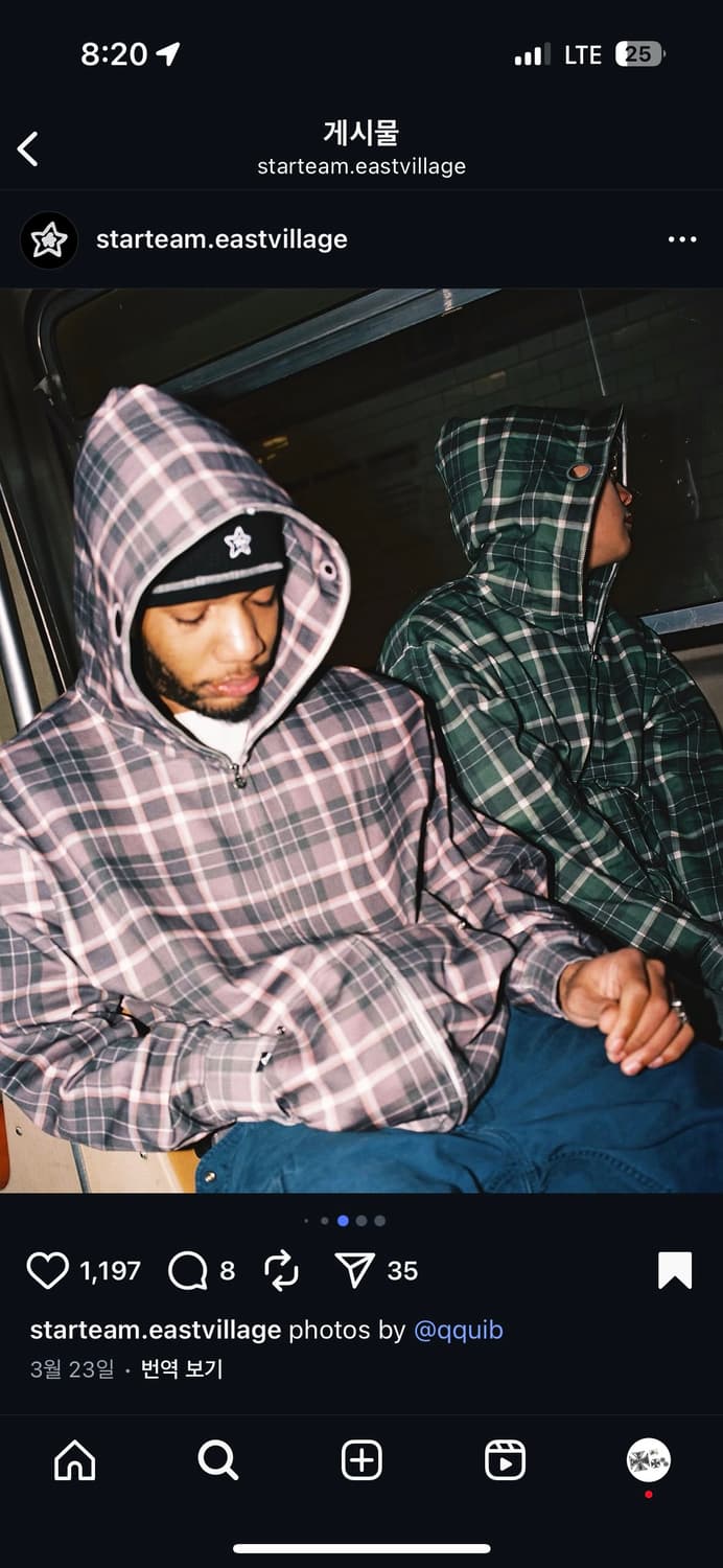 (구합니다) 스타팀 체크후드 구합니다 상품이미지3