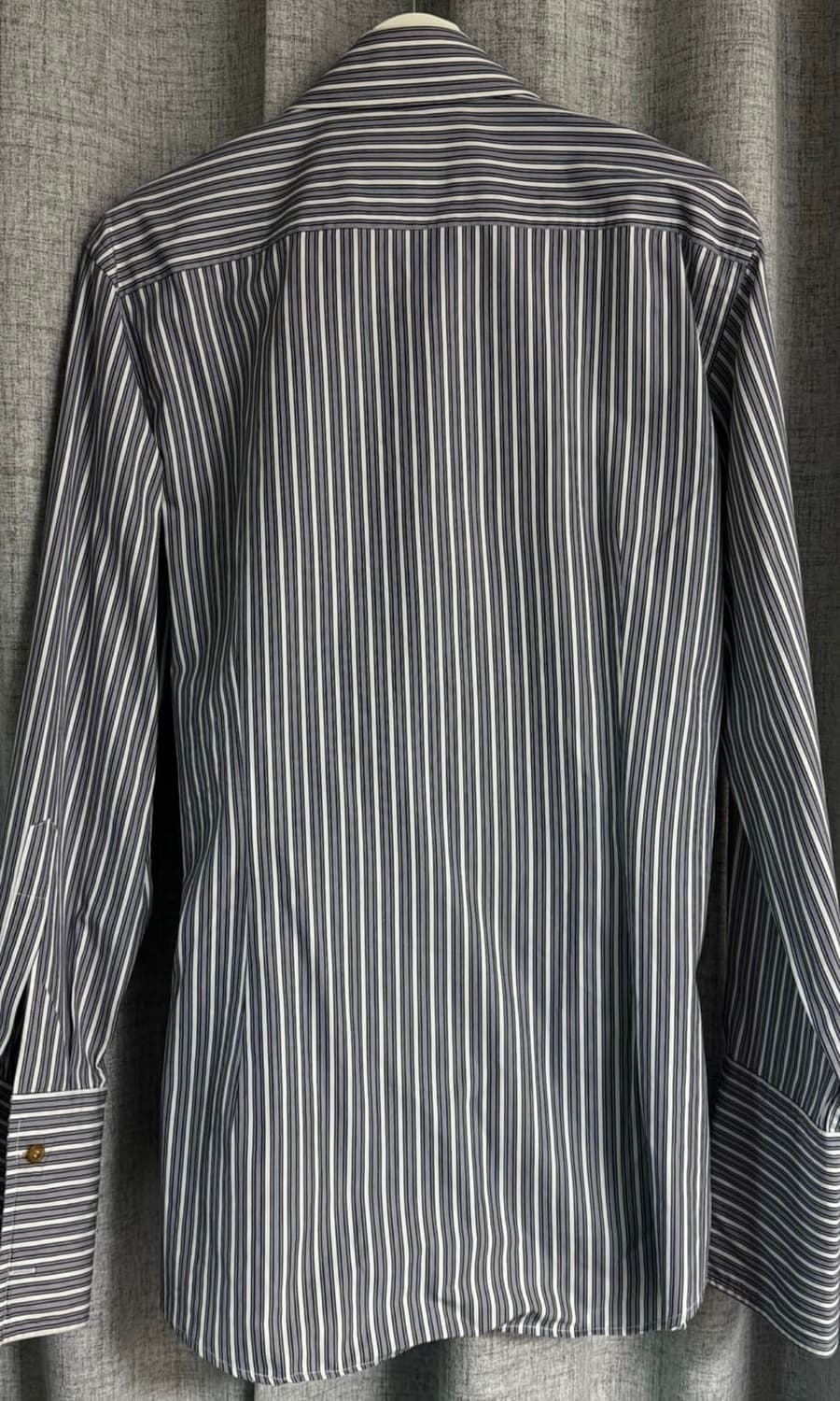 Free) 비비안웨스트우드 90s 프릴 스트라이프셔츠 상품이미지2