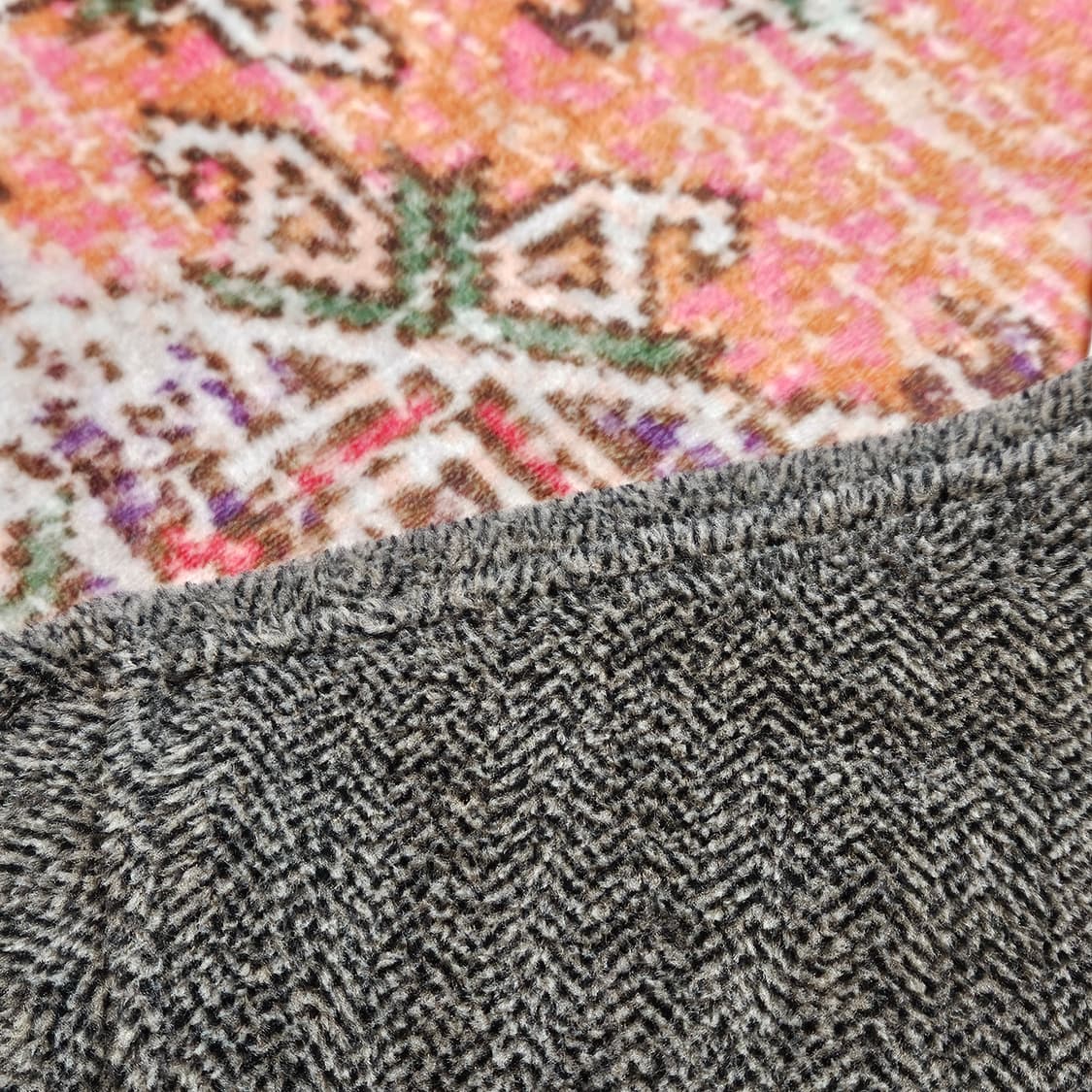 90s 울리치 헤링본 플리스 스냅티 상품이미지5