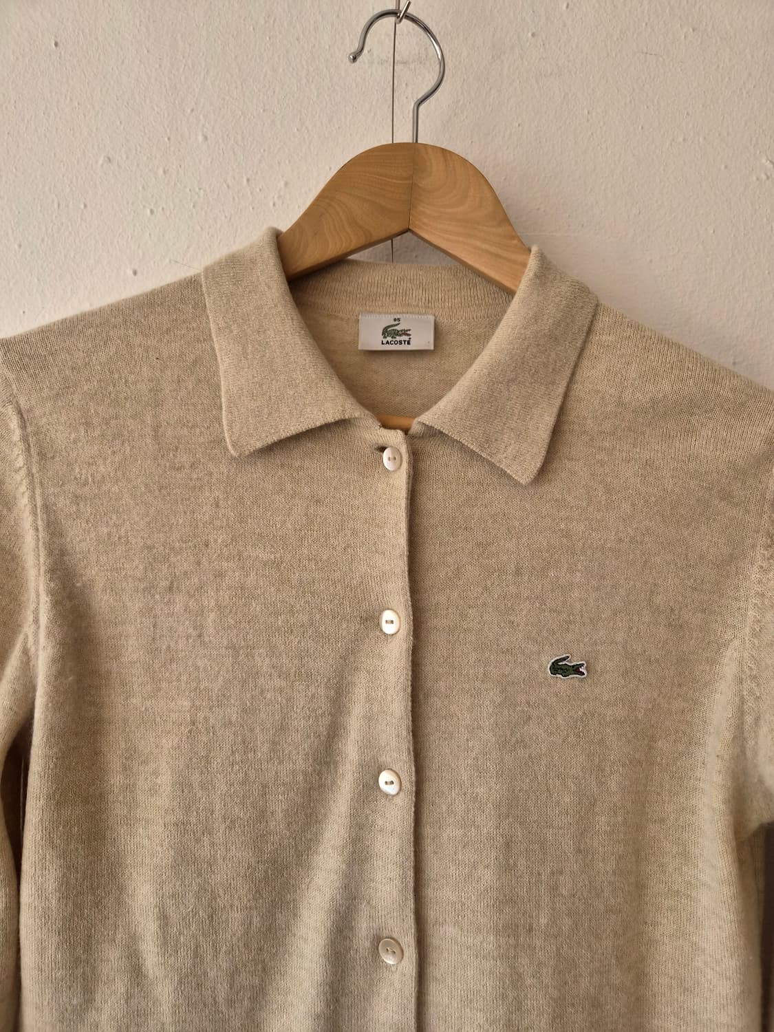 라코스테 여성 울100카라니트 M사이즈 상품이미지1