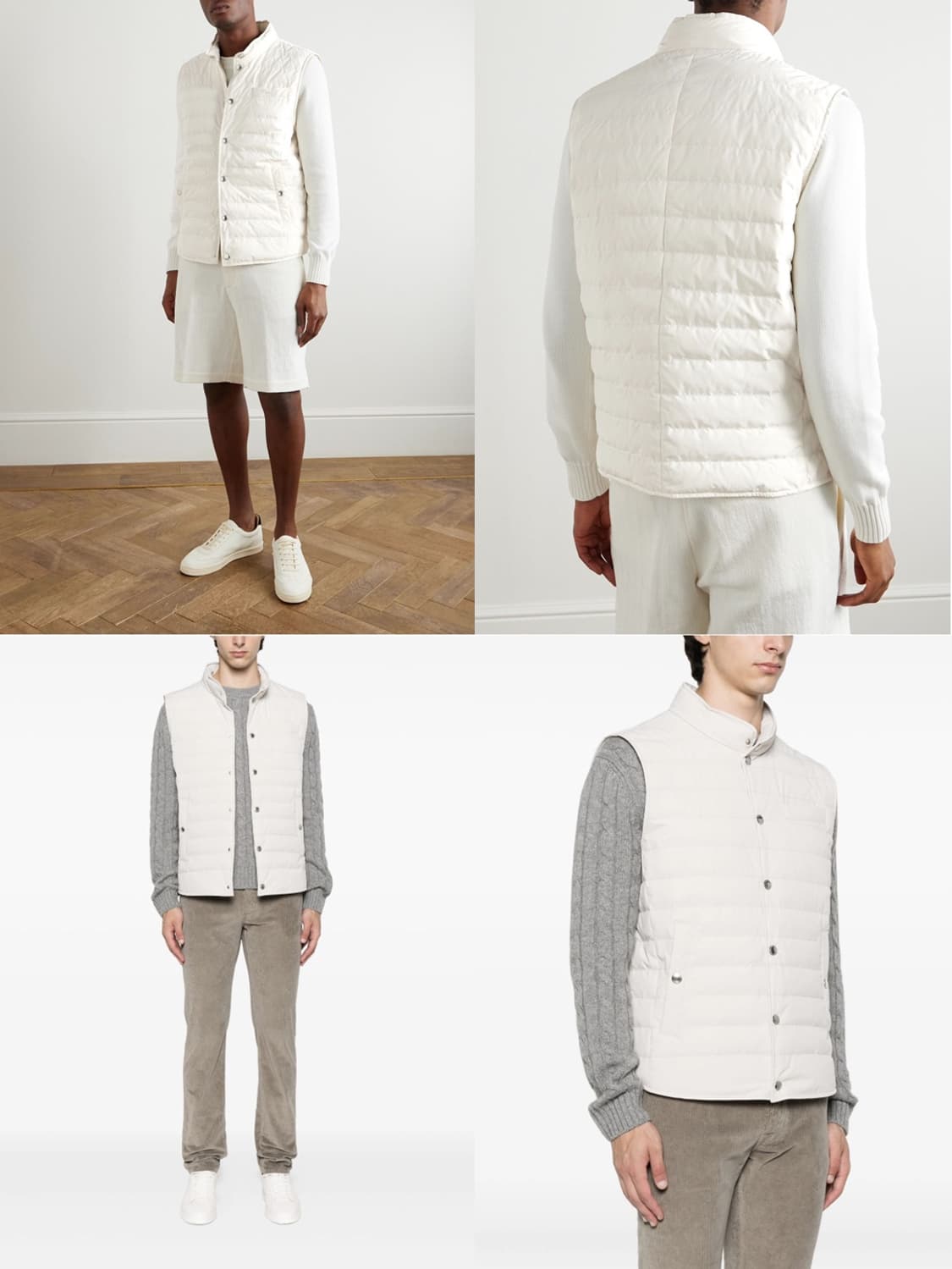 브루넬로 쿠치넬리 / 신상 구스패딩 조끼 / XL 105 이상 (새상품) 상품이미지8