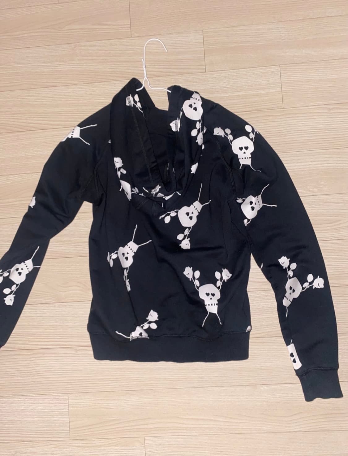 스투시 해골 후드집업 상품이미지2