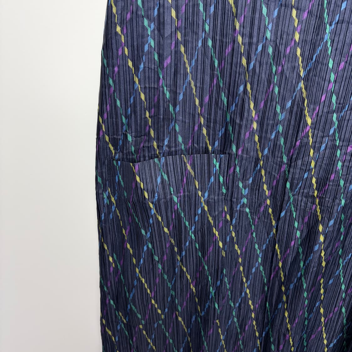 이세이미야케 플리츠 레이어드 원피스 앞치마 상품이미지4