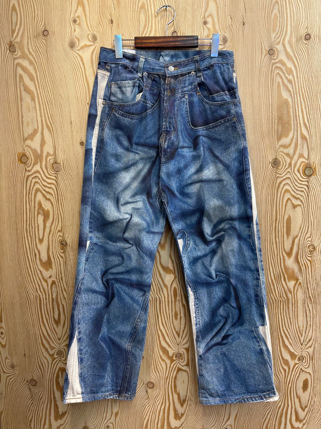 타이핑미스테이크 디지털 프린팅 데님 팬츠 상품이미지6