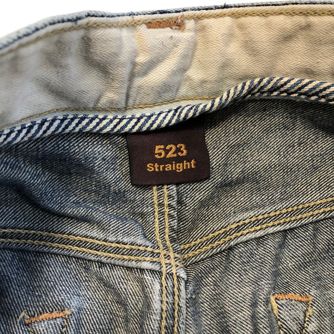 리바이스 523 워시드 데님 팬츠  상품이미지9