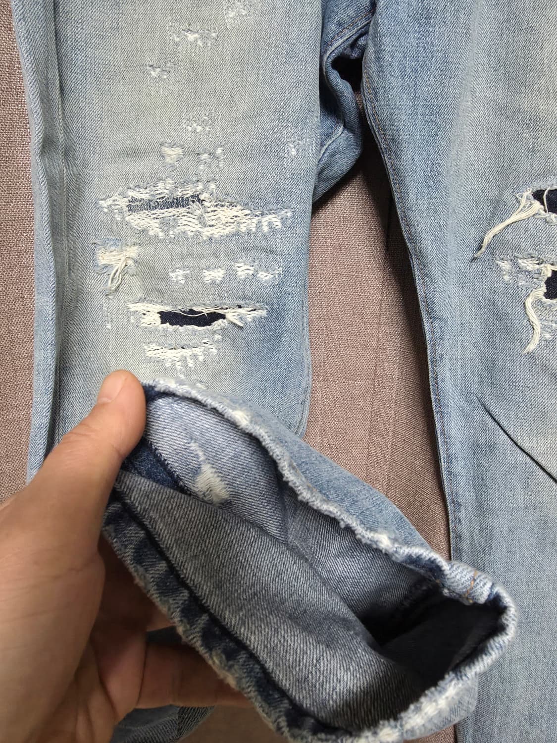 마우로그리포니청바지 30 상품이미지3