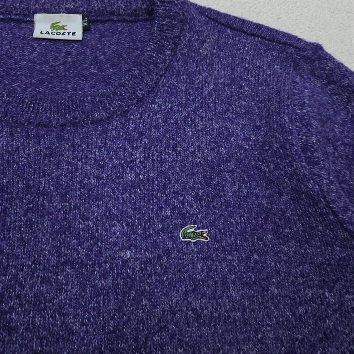 라코스테 울 니트 XL 상품이미지4