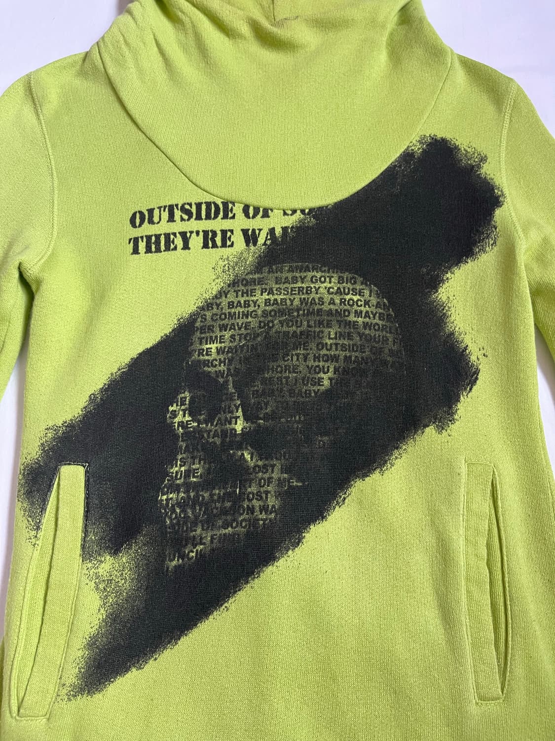 00’s PPFM Anarchy Poem Ninja Hoodie 상품이미지6