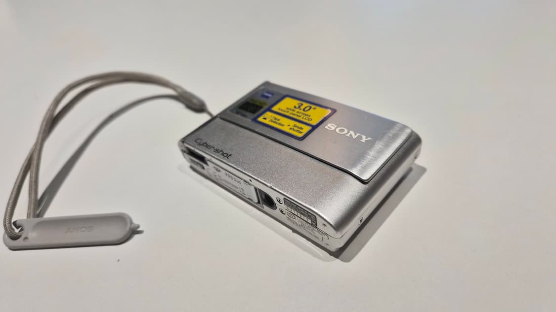 작례O 칼자이쓰 소니 사이버샷 dsc-t70 디지털카메라 빈티지 디카 상품이미지7