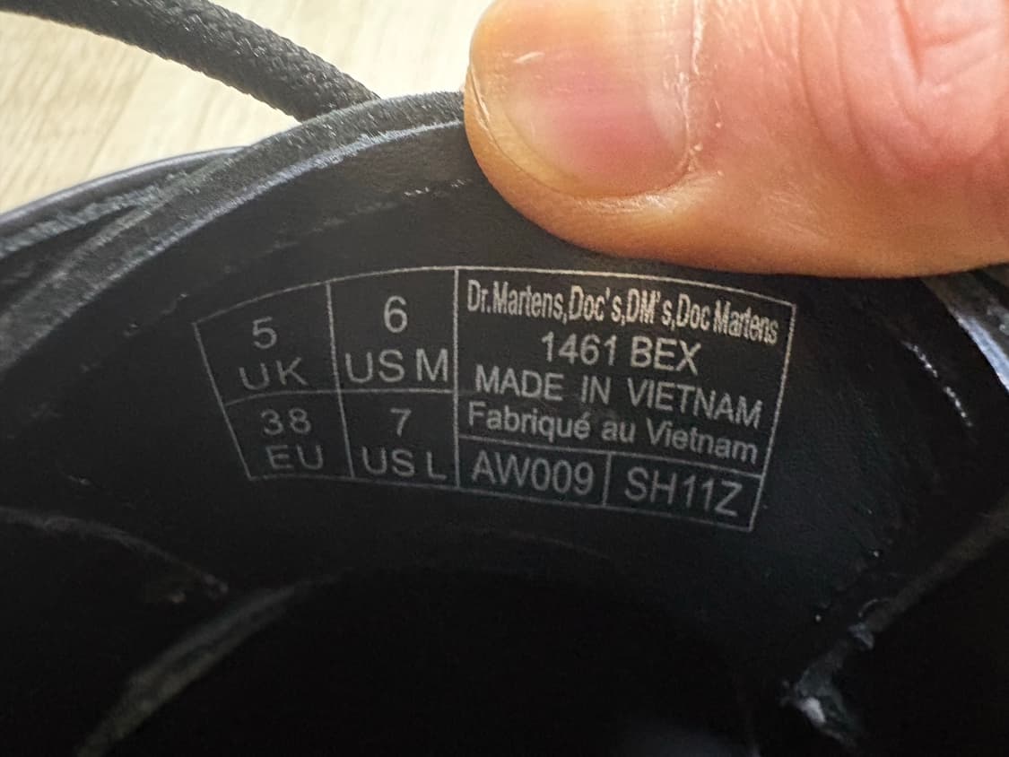닥터마틴 1461 3홀 벡스 240 상품이미지7