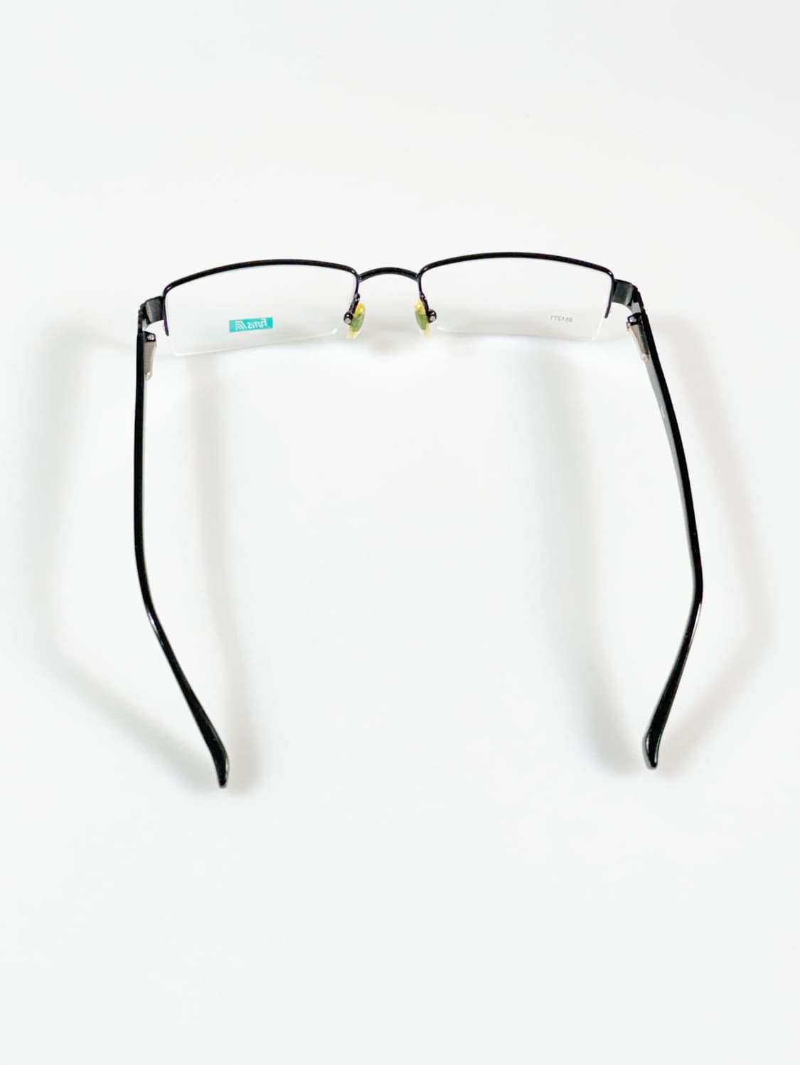90s FUTIS 반무테 스퀘어 메탈 빈티지 안경 상품이미지5