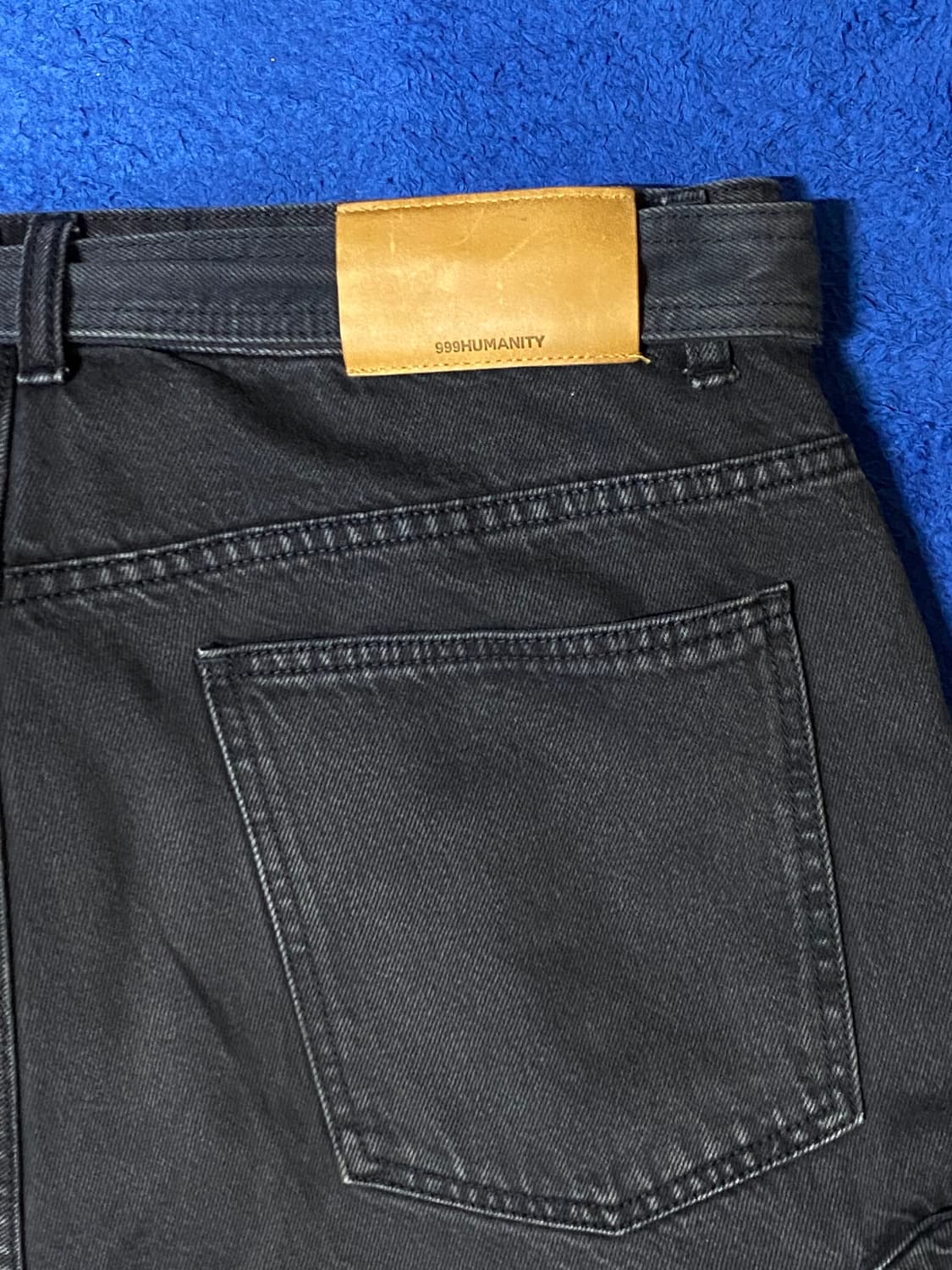 999Humanity 커브드 카고 버뮤다 팬츠 Large 상품이미지5