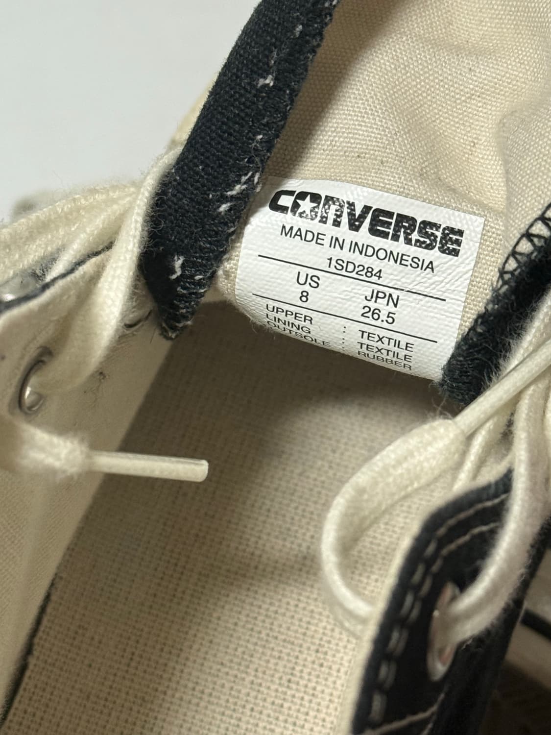 컨버스 올스타 US 에이지드 블랙 265 상품이미지5