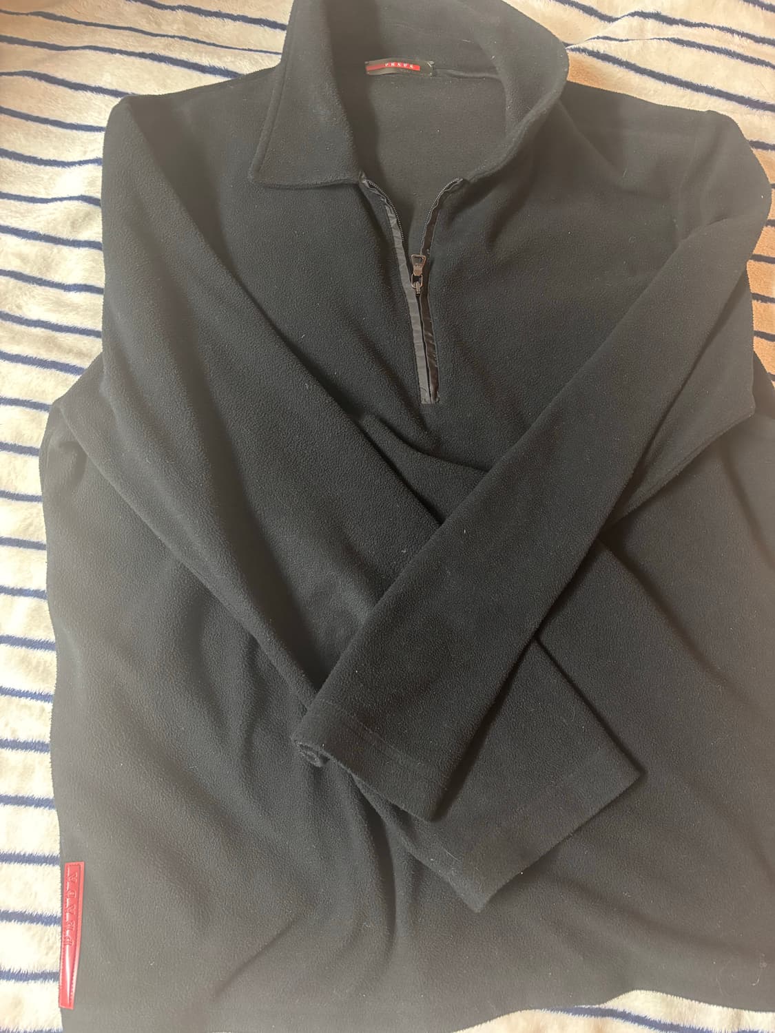 프라다 스포츠 후리스 집업 니트 상품이미지1