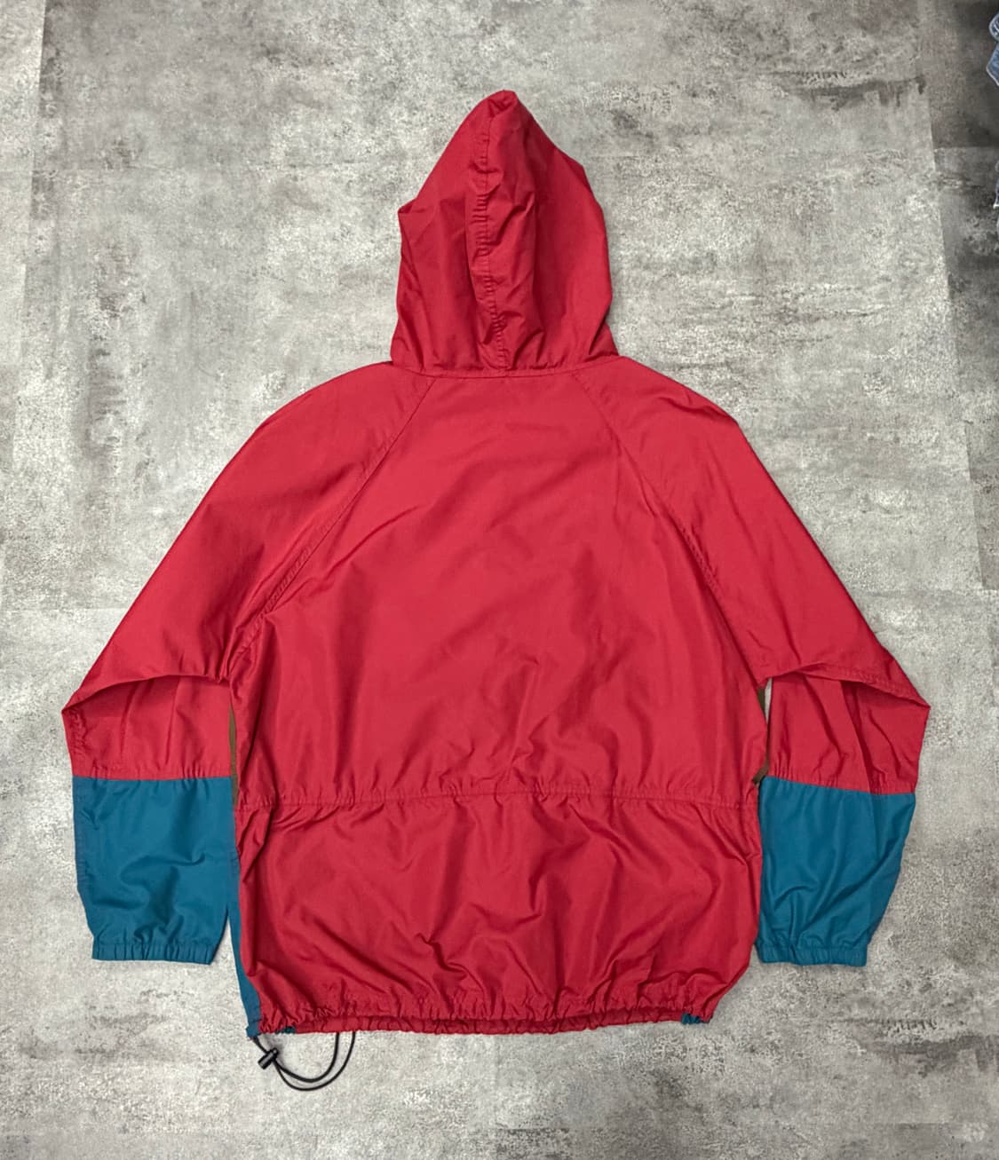 90-00s LLbean 엘엘빈 아노락 바람막이 자켓 레드/블루 상품이미지6