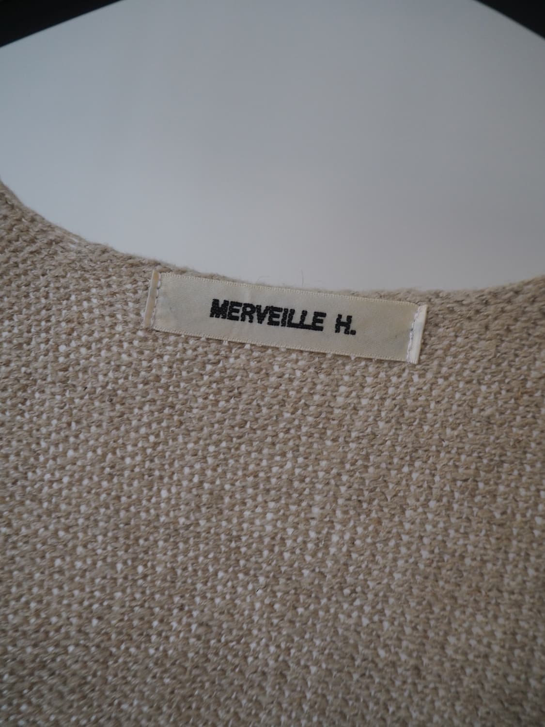 MERVEILLE H. knit vest  상품이미지6