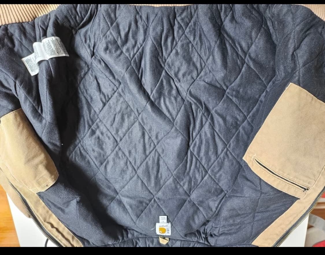 칼하트 J130 브라운 액티브 자켓 L 상품이미지3