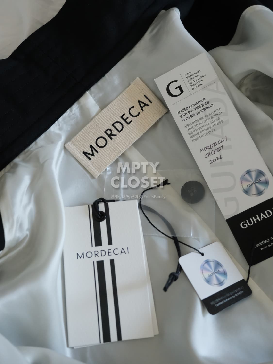 모데카이 Mordecai 울 기모노 블레이저 자켓 블랙 상품이미지9
