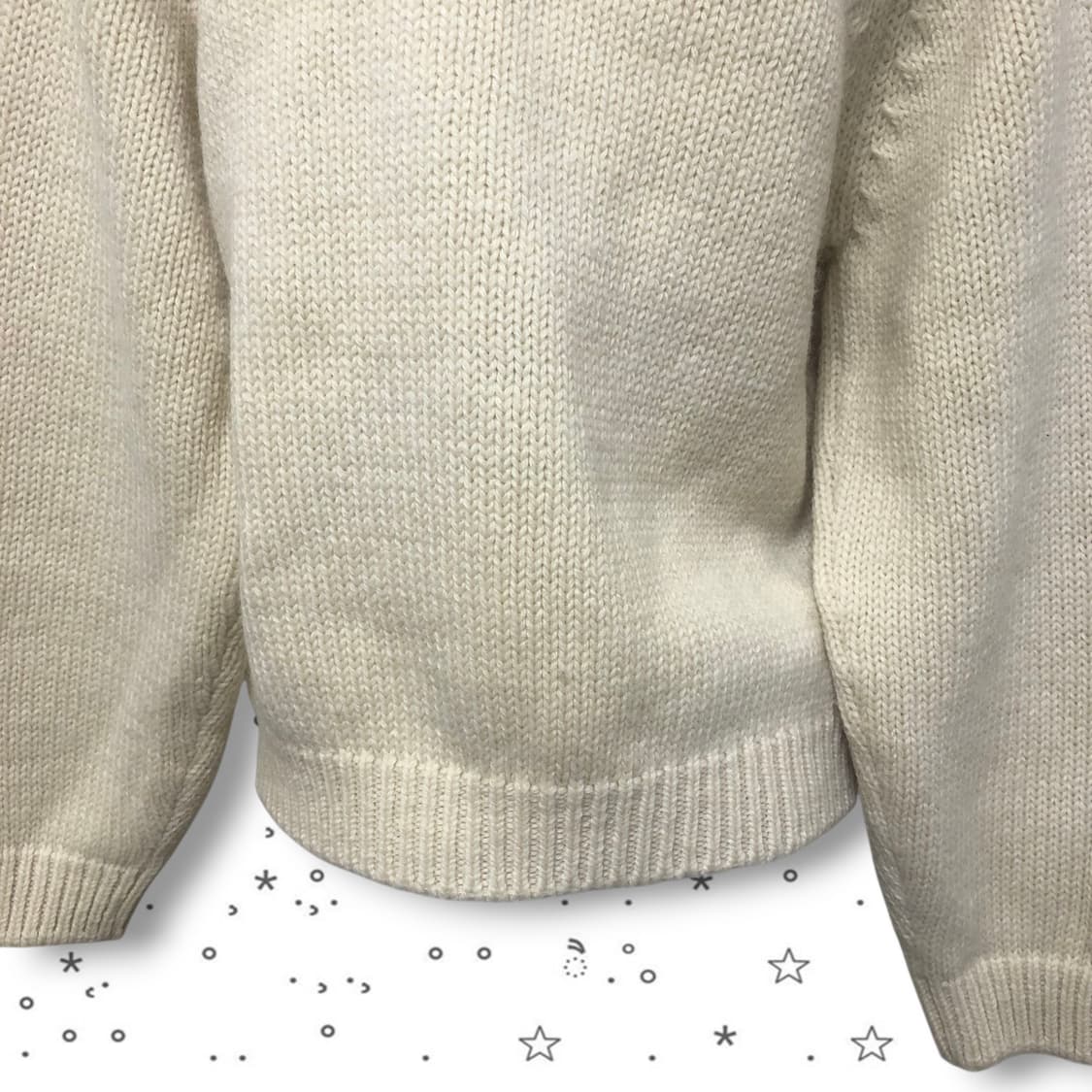 [F] NOTHING WRITTEN 낫띵리튼 울 니트 스웨터 14 상품이미지7