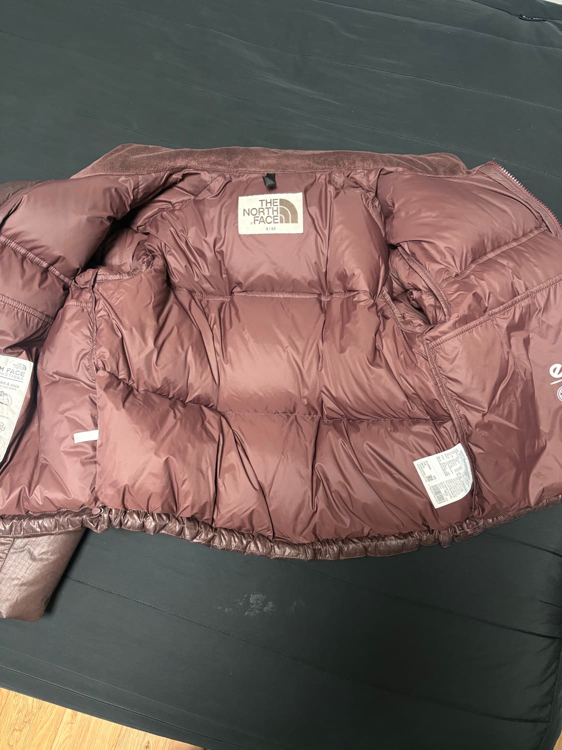 노스페이스 눕시 패딩 코코아브라운 85(s) 상품이미지5