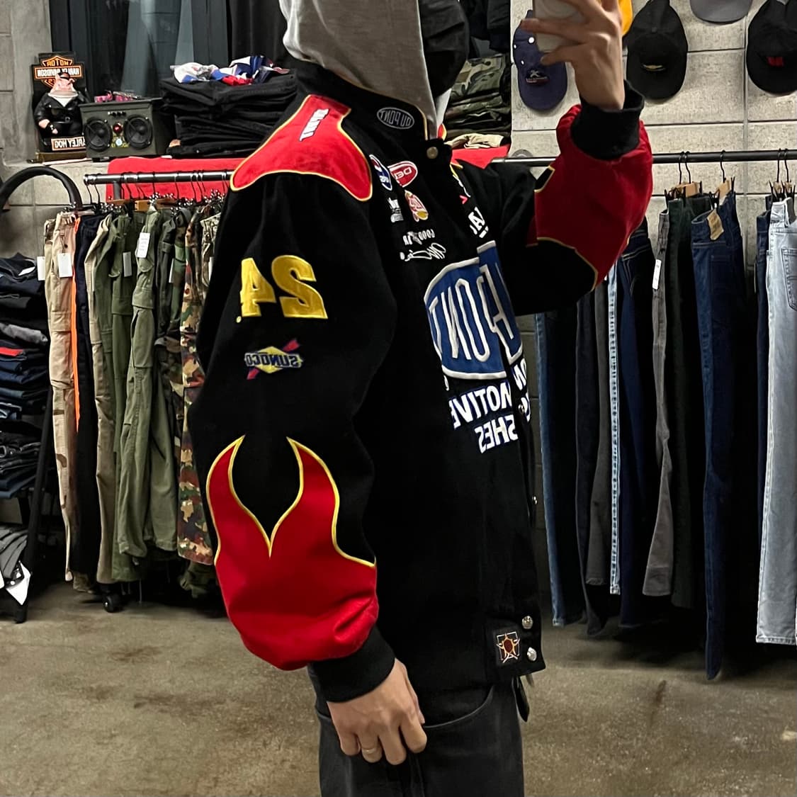 00s 나스카 플레임 레이싱 자켓 (105-110) 상품이미지7