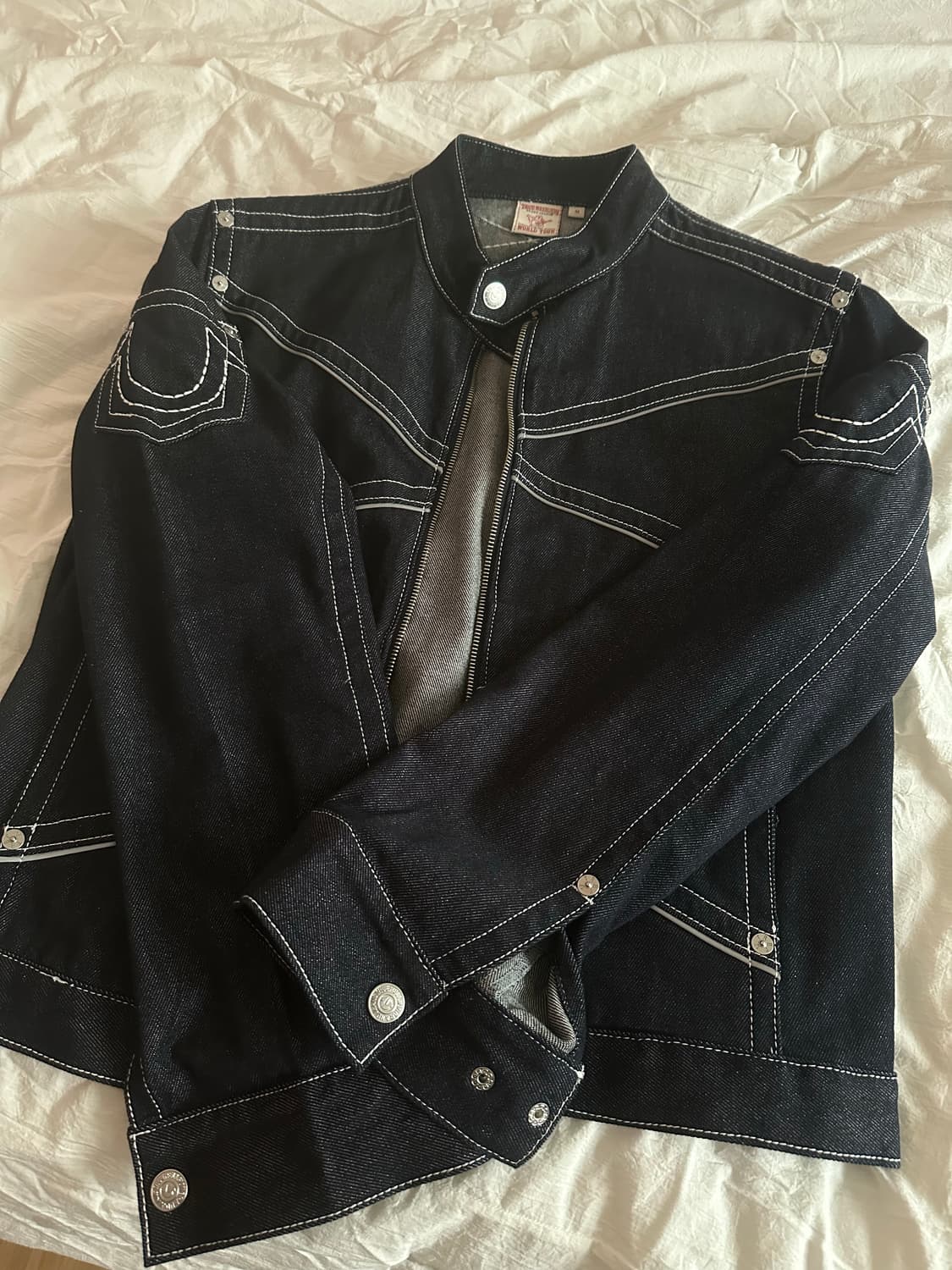 트루릴리젼 디펜더 생지 데님 자켓 인디고 상품이미지2