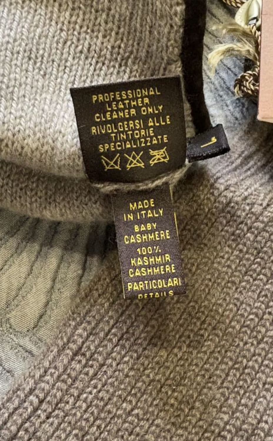 LORO PIANA 로로 피아나 글러브(베이비 캐시미어)L사이즈-해외발송 상품이미지5