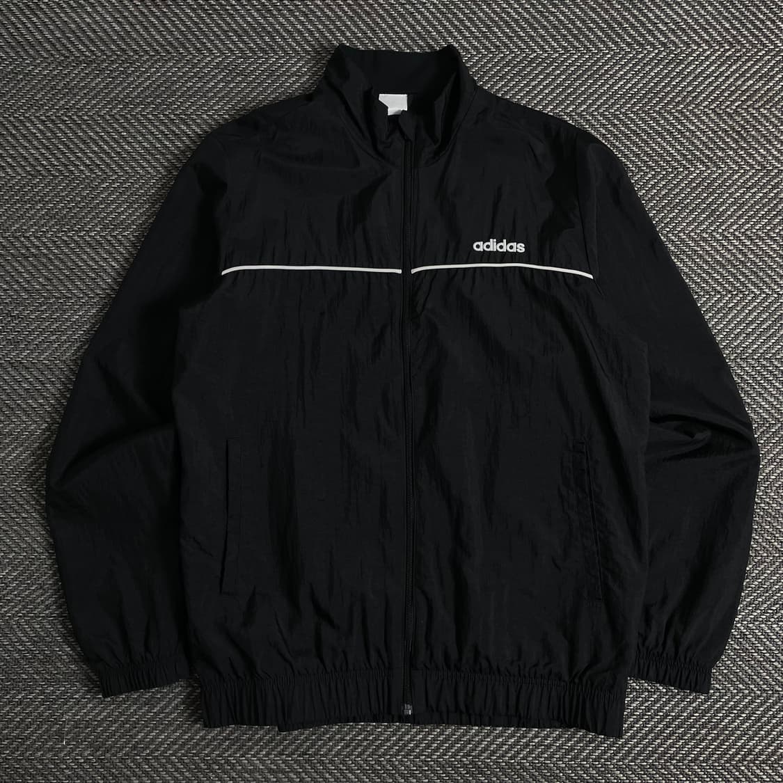 아디다스 아치로고 블랙 나일론 바람막이 자켓y 3001 상품이미지2