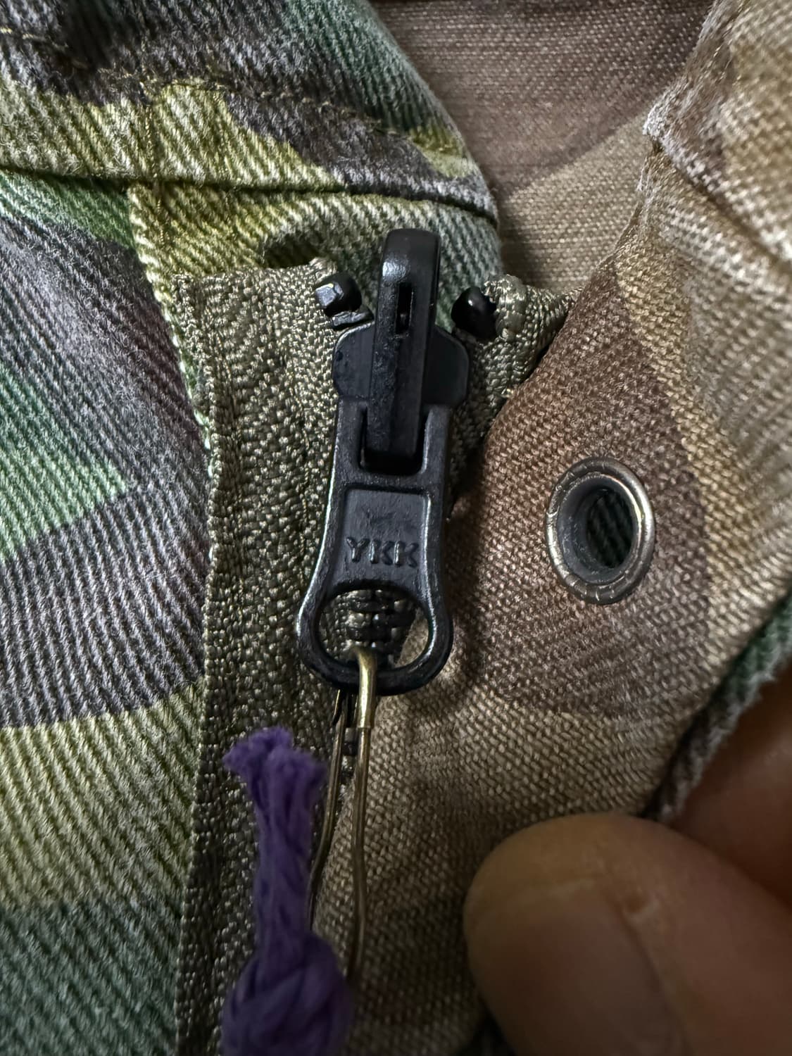 니들스 26ss 양면 후디드 카모 코튼 집업자켓 상품이미지6