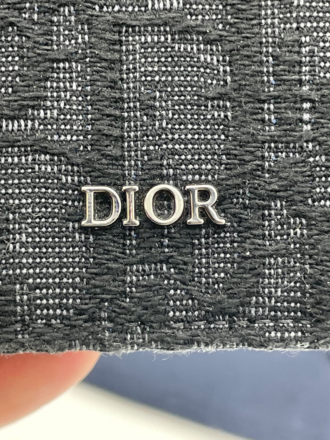 [ 풀구성 / 새상품 ] 정품 디올 오블리크 반지갑 블랙 상품이미지5