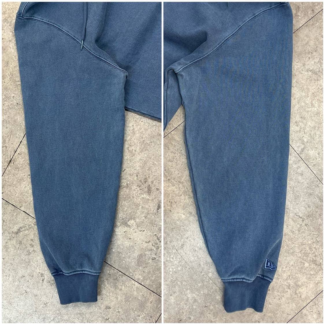 뉴에라 피그먼트 로고 후드티 블루 100 #csz2315 상품이미지7