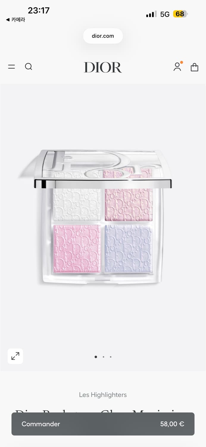 디올 백스테이지 하이라이터 002 오팔 글로우 상품이미지1