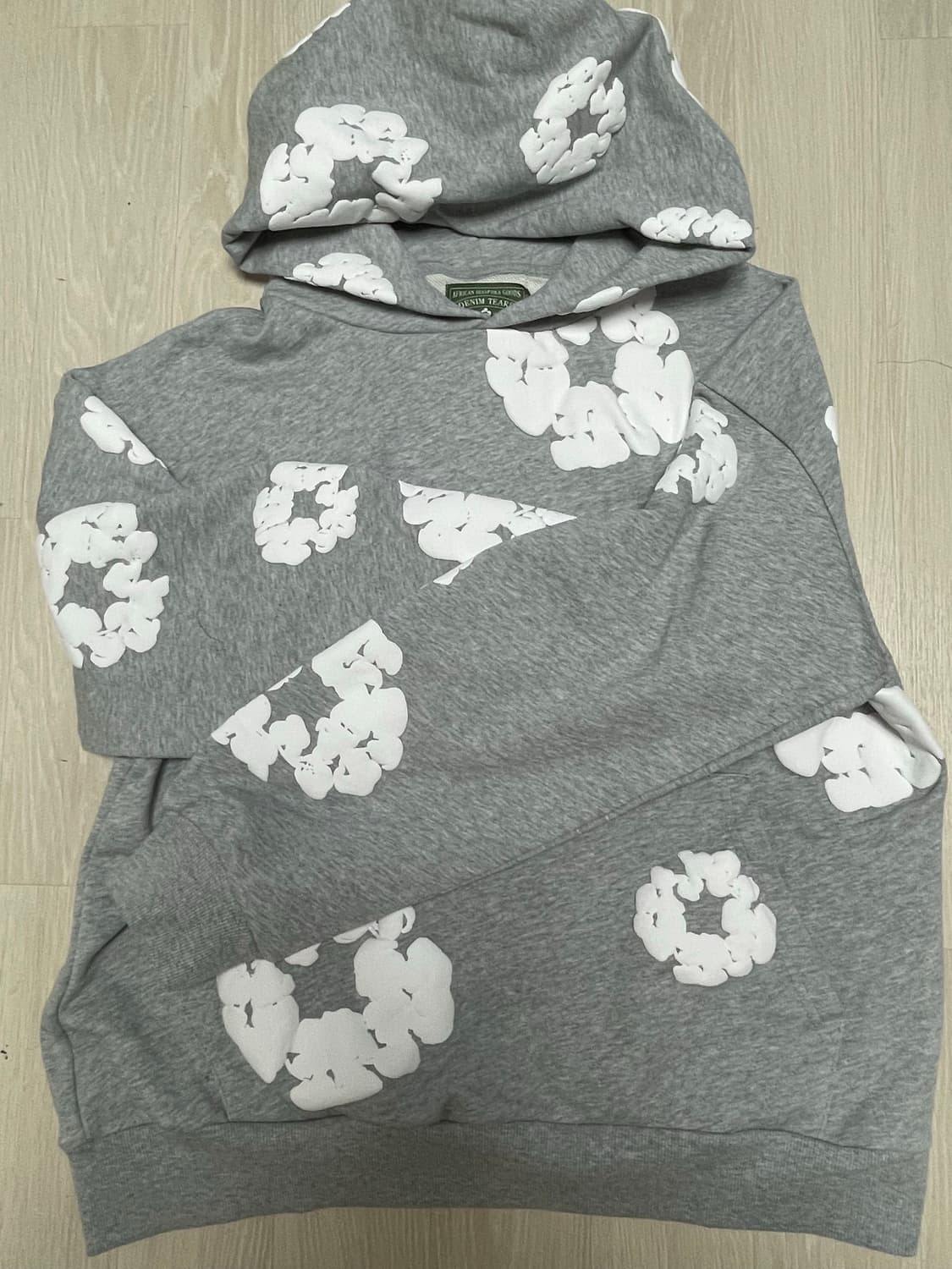 데님티어스 후드 그레이s 상품이미지2