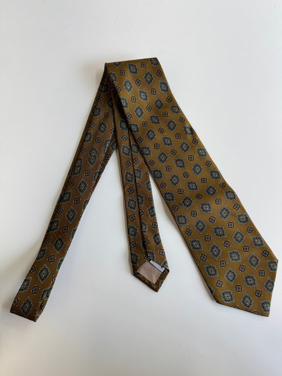 아쿠아스큐텀(Aquascutum) 실크 넥타이 8.8cm 상품이미지1