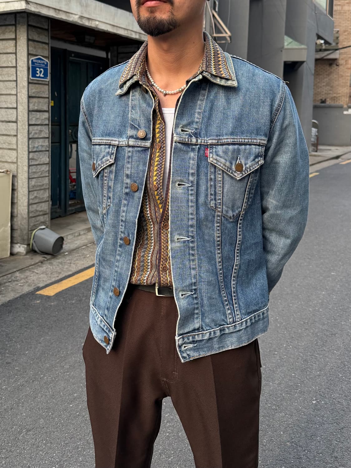 Levis 리바이스 00s 3세대 데님 트러커 상품이미지4