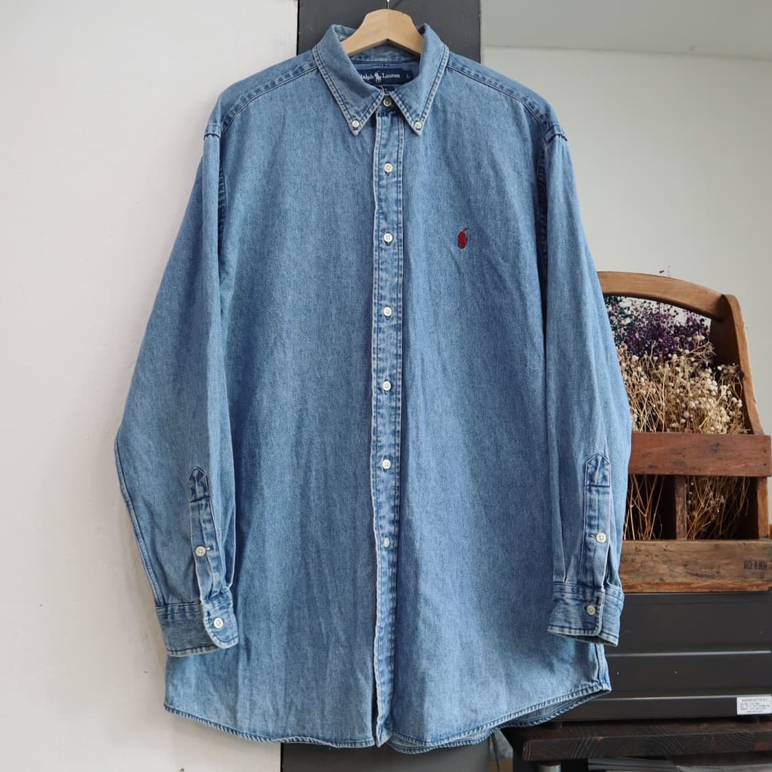폴로 데님 셔츠 상품이미지1