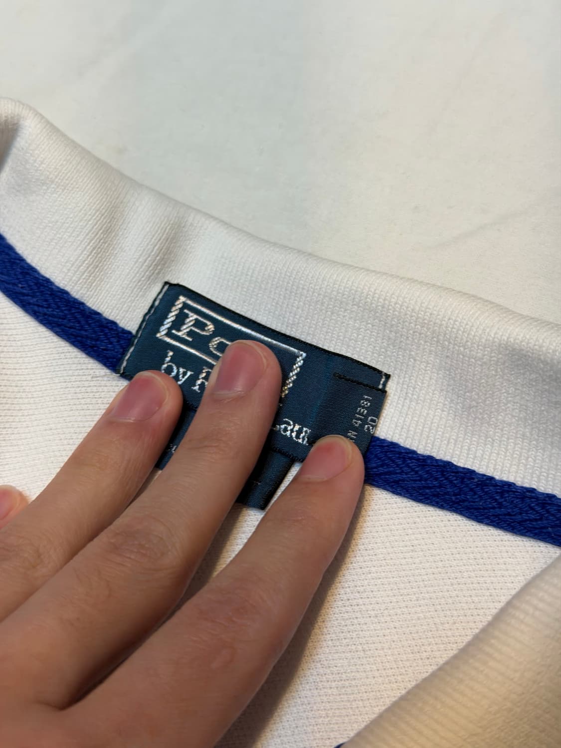 폴로 빅포니 치프키프 USA 성조기 카라티 화이트 상품이미지3