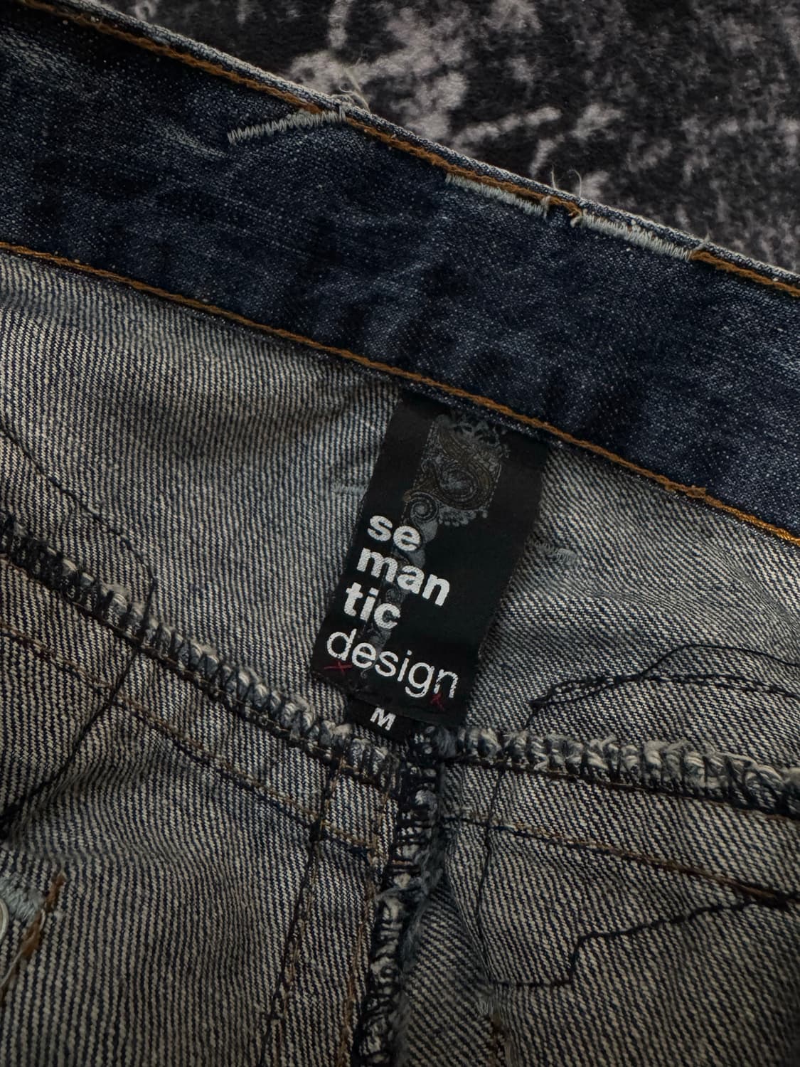 Semantic Design Midnight Rust Denim 상품이미지6