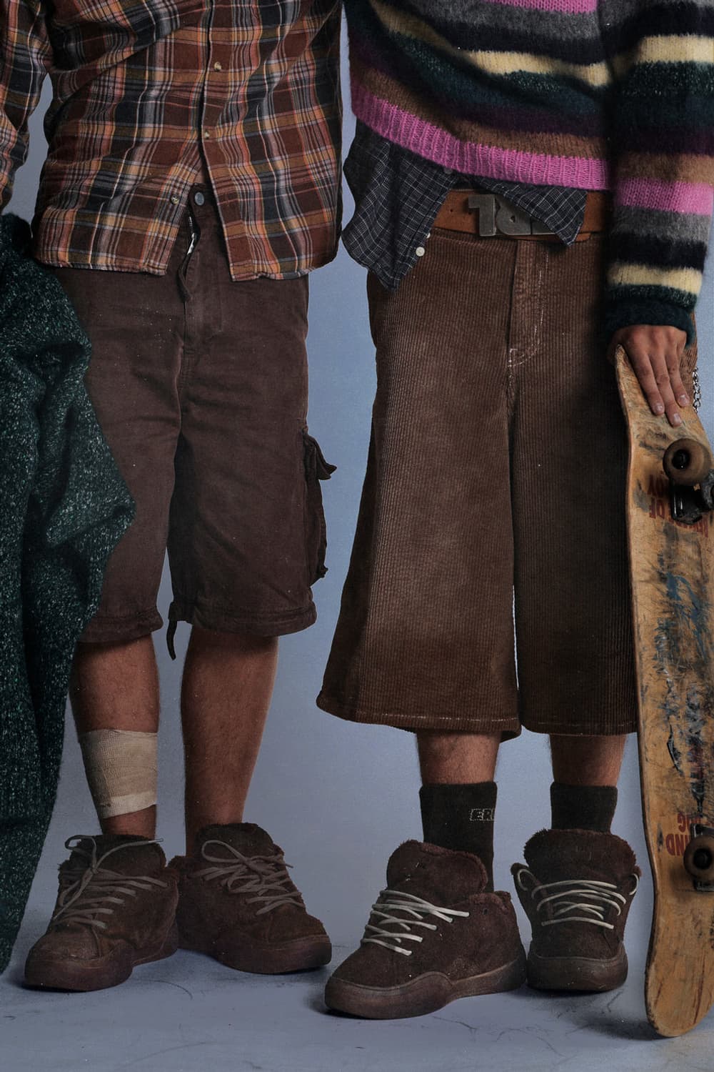 [10] ERL vamp 스케이트  mud 초콜릿 브라운 상품이미지6