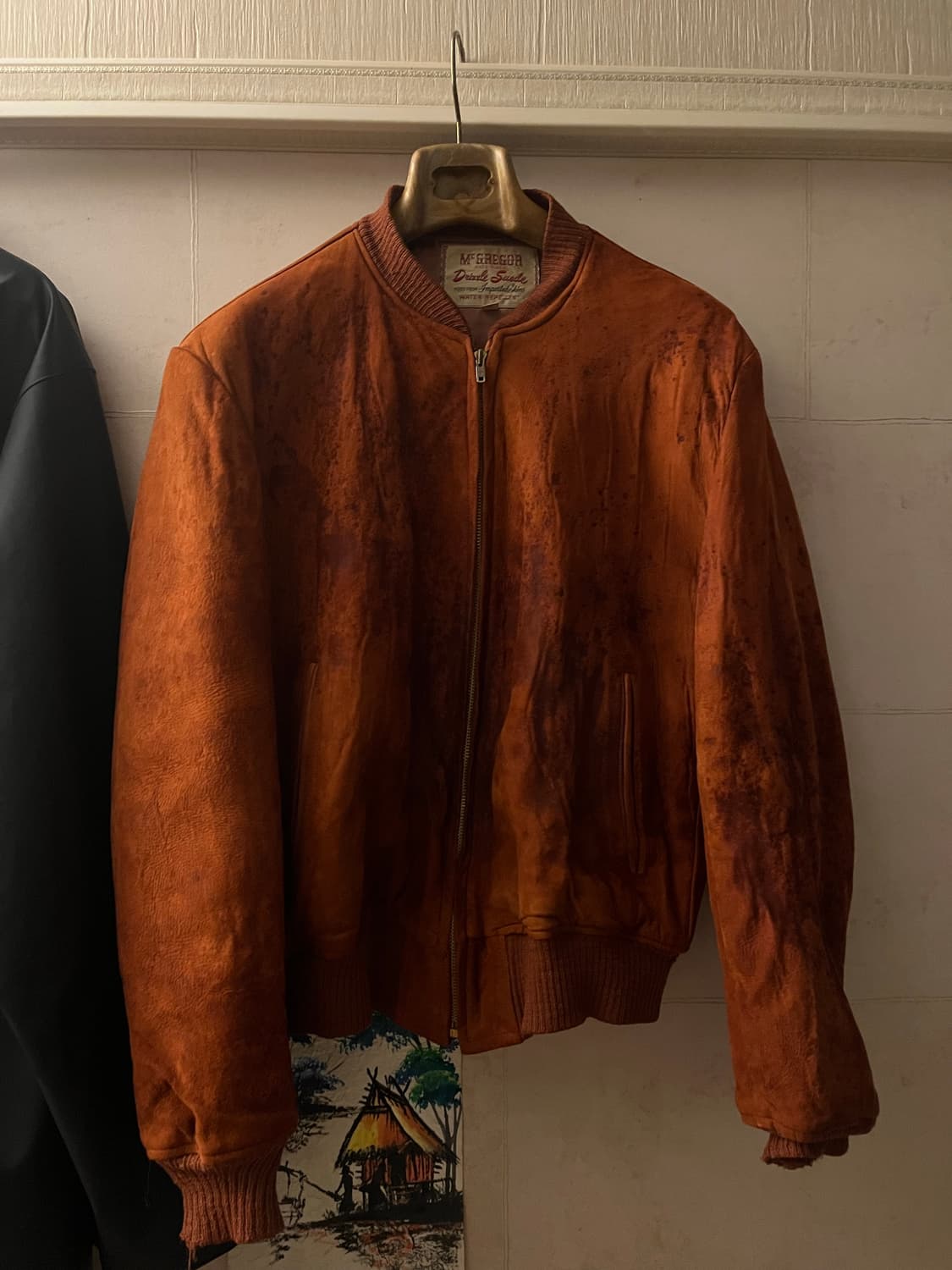 60s  mcgregor dreizzle 스웨이드 봄버 상품이미지1