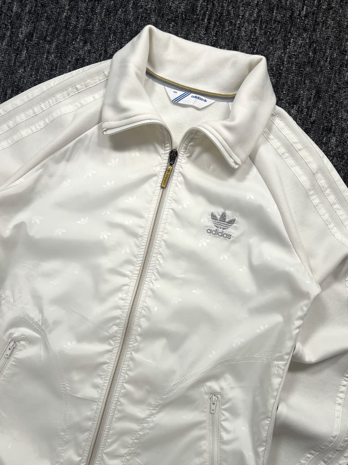 아디다스 화이트 파이어브레이커 트랙탑 상품이미지5