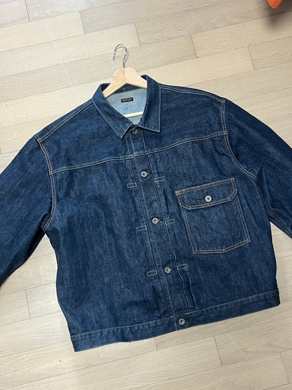 (교환) 캐피탈 1st 데님 자켓 인디고 6사이즈 <-> 5사이즈 상품이미지2